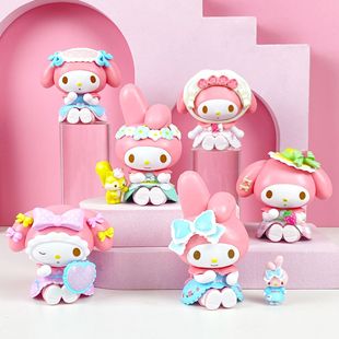 Sanrio ручной слепый ящик Meloti Culomi Yugui собака Paca Dog игрушка кукла кукла кукла кукла кукла машина
