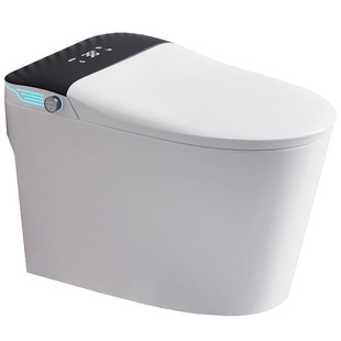 Chaozhou Intelligent Toilet with Water Tank Unlimited Water Pressure Electric Sterilization Toilet Siphon Heating Intelligent Toilet