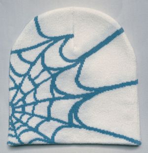 Factory spot knitted cap men's and women's Jacquard cap cross-border autumn and winter outdoor riding cap spider web Europe and the United States warm adult