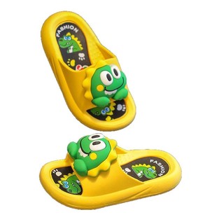 Children's slippers wholesale boys and girls 2024 spring and summer cartoon 3D non-slip bath indoor sandals can be worn outside