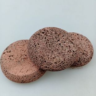 Оптовая продажа 2 юаней круглый двухсторонний вулканический камень, чтобы перейти к старой коже
