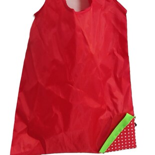 190210 Polyester Banana Apple Strawberry Bag Customized Printing Convenient Carrying Foldable Fruit Bag