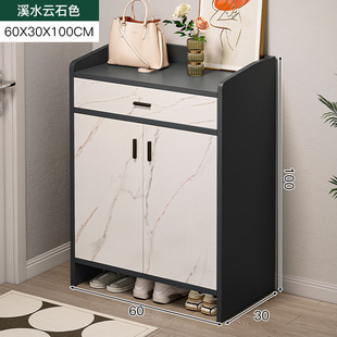 Shoe Cabinet Door Outside Corridor Corridor Storage Cabinet 2025 New Explosions with Drawer Entrance Cabinet Integrated Storage Shoe Rack