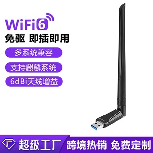 Беспроводная сетевая карта 286M без драйвера WiFi6 ноутбук настольный компьютер USB беспроводной wifi приемник передатчик