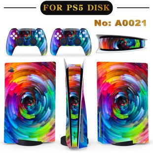 Ps5 Console Sticker Optical Drive Version Digital Version Pain Sticker Frosted Sticker One Piece Drop Shipping Manufacturer Wholesale Protective Film