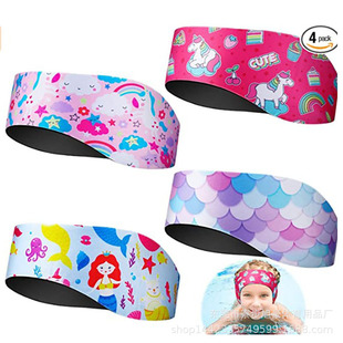 New sports headband earmuffs neoprene adjustable children's adult bath swimming waterproof earmuffs headband
