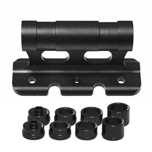Car carrying bicycle-fixed front fork bracket car top frame fixed frame quick release bucket axle front fork bracket