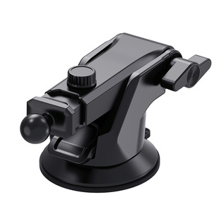 Cross-border factory direct sales car universal automatic lock car navigation mobile phone bracket instrument panel suction cup base accessories