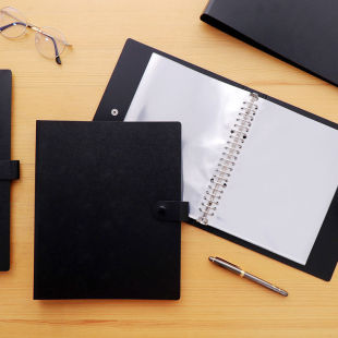 A3 loose-leaf data book with buckle A4 Insert file folder test paper folder A5 bill folder piano score folder picture album insert bag