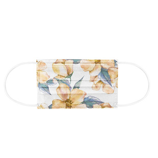 Mother's Day Mask Cross-border New Disposable Three-layer Meltblown Color Printed Mask Mother &#39