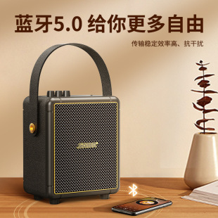 Открытый беспроводной bluetooth динамик поет kong аудио с микрофоном микрофон bluetooth домашний ktv в одном