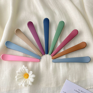 Duckbill Clip Seamless Large Wash Hair Clip Women's Side Bangs Clip Hair Clip Cyber Celebrity Broken Hair Clip Headwear Cosmetic Clip