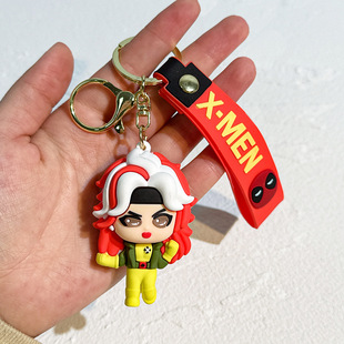2025 Avengers Spiderman Keychain Captain America Car Key Pendant Marvel Keyring Wholesale