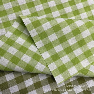 Woven Polyester Cotton Plaid 0.8 Polyester Cotton Plaid Bubble Plaid Polyester Cotton Candy Color Plaid Shirt Dress Fabric