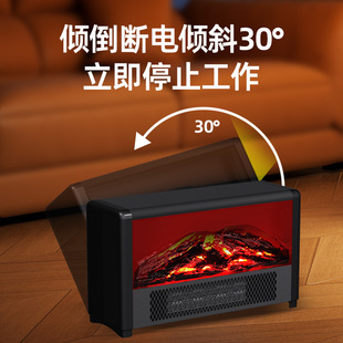 Jinzheng настенное моделирование 3D огненный нагреватель домашнего использования небольшой настольный обогреватель графен Быстрое тепловое электрическое отопление