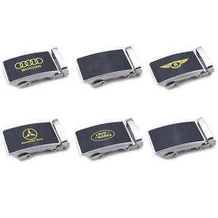Factory wholesale men's automatic Buckle Head running Jianghu stall exhibition temple fair than cowhide cattle aviation Belt Buckle Head