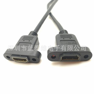 Удлинитель HDMI от женщины к женщине с фиксацией гайки Удлинитель HDMI от женщины к женщине с ушками Проволочный адаптер HDMI