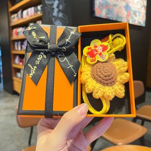 Graduation season high school entrance examination refueling inspirational key chain students win at one stroke sunflower pendant to be no. 1 gift