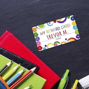 50 sheets/pack punch card, suitable for classroom, student behavior reward punch card, incentive punch card
