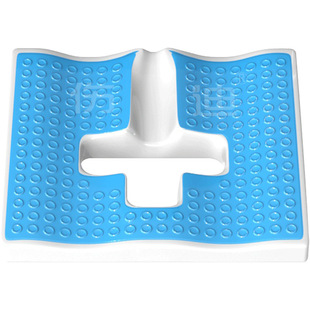 Long-term bedridden elderly anti-bedsore cushion paralyzed patient buttocks sedentary lying decompression rebound latex cushion