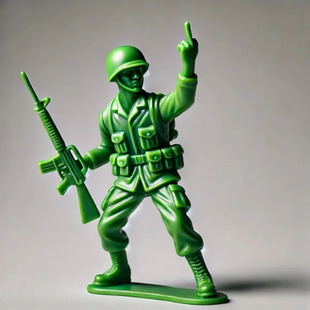 Трансграничные новые горячие продажи Funny Green Army Men Смешные зеленые военные