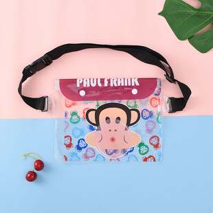 Mobile Phone Waterproof Bag Touchscreen Outdoor Drifting Portable Items Transparent Sealed Storage Bag Swimming Waist Bag Crossbody Bag