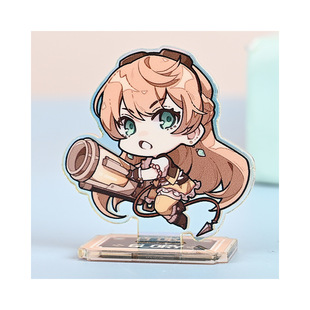 Acrylic Keychain Customized Star Peripheral Double-sided Pendant Decorative Key Chain Gift Animation Transparent Brand