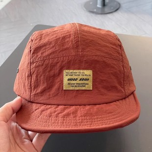 Japanese-style Quick-drying Breathable Short Brim Baseball Cap Men's and Women's Tooling All-match Soft Top Hip-hop Street Cap Soft Brim Trendy