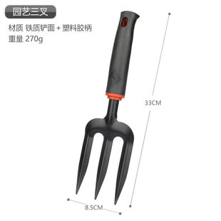 Cross-border garden hardware tools rake hoe plus long handle flower shovel shovel shovel multifunctional suit factory wholesale