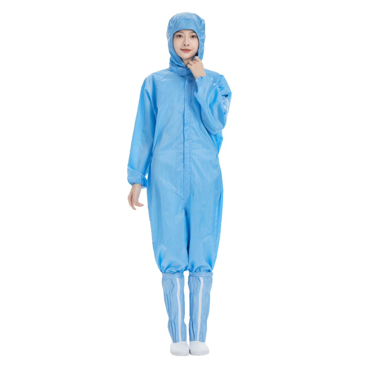 Dust-free clothing conjoined men's and women's dust-proof clothing whole body anti-static clean workshop electronic factory paint breeding work protection