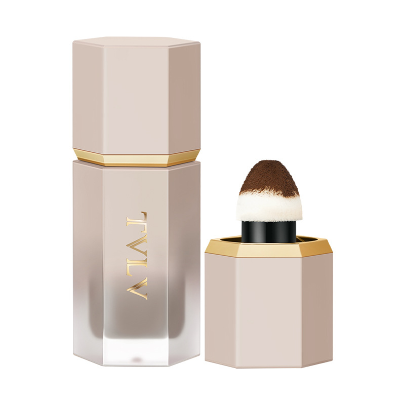 Tvlv Cross-Border Makeup English Contouring Cream Single-Color Three-Dimensional Natural Nose Shadow Side Shadow Liquid Contour Applicator
