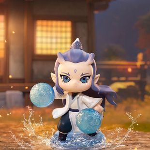Popmart Bubble Mart Blind Box Nezha: the Magic Child Series Handmade Figurine Car Ornament Trendy Toy