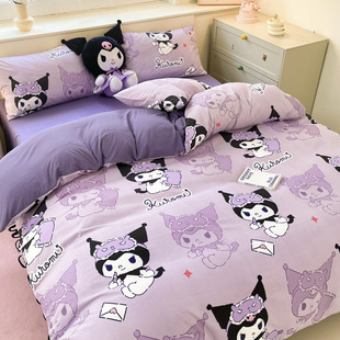 Мультяшный набор из четырех частей для мытья хлопка Sanrio
