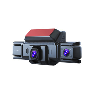 2025 Cross-border New 3.0-inch Camera 4 Lens 4 Record Driving Record Video Instrument Gao Qing Night Vision 1080P Private Model