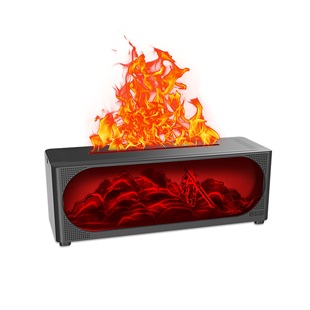 Wukong Multifunctional Bluetooth Audio Simulation Fireplace Aromatherapy Humidifier Speaker Atmosphere Practical Birthday Gift