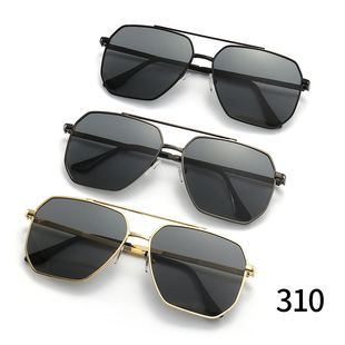 Polarized sunglasses day and night dual-use aviator retro sunglasses men's driving special double beam riding toad mirror