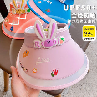 Baby's Sun Hat Breathable Girl's Cute Sun Hat Children's Sun Hat Women's Summer Empty Top UV Protection Women's