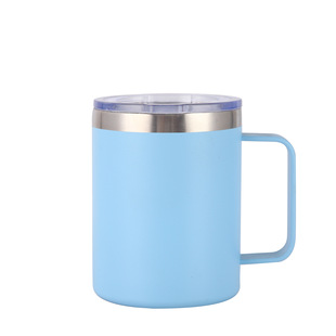 Новый стиль 304 из нержавеющей стали чашка 12oz с ручкой портативная чашка воды для дома офис минималистский кофе чашка оптом