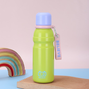 New 316 stainless steel double vacuum thermos cup colorful accompanying sports kettle large capacity riding cup