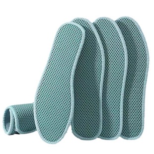 Men's and Women's Cool Sweat Absorbing Breathable Deodorant Soft Bottom Comfortable Sweat-proof Summer Mesh Sports Mover Deodorant Insoles