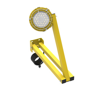 High Brightness LED work light truck loading factory warehouse Wharf loading and unloading light with flexible arm rotating lamp holder
