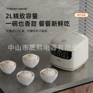 Factory 2L rice cooker household 2-3 large capacity intelligent reservation rice cooker gifts wholesale generation cross-border