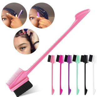 Трансграничный edge brush Двусторонний волос