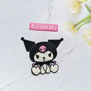 Оптовая продажа водорастворимой веревки вышивка Sanrio мультфильм kti cat meltty тканевая сумка для одежды аксессуары аксессуары украшения