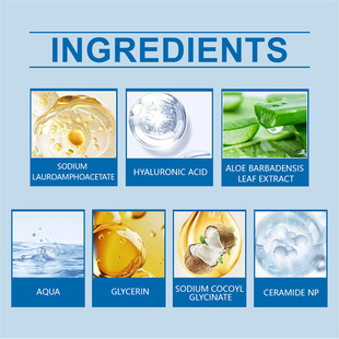 Gentle Foaming Face Wash Очищающий мусс Нежное очищающее увлажняющее очищающее гладкое омоложение кожи
