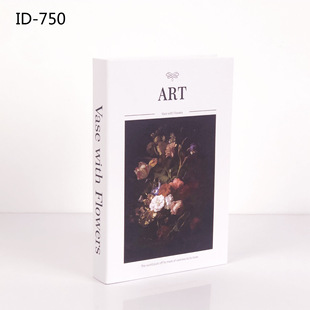 Modern Simple English Folding Fake Book Cross-border Decoration Simulation Book Coffee Shop Hotel Decoration Study Room Soft Props