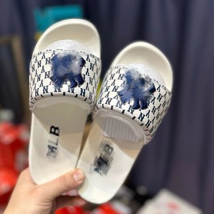 Путянь 2025 тапочки Летняя буква NY Yankees серия пресвитерией для пар отдыха на свежем воздухе
