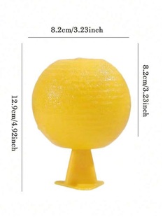 Drosophila ball yellow green whole box trap ball stick worm ball Drosophila trap ball melon fruit fly needle bee orchard