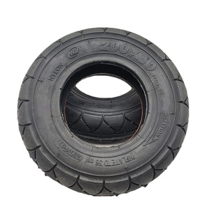Thickened 8-inch tire 200 × 50 inflatable inner tire outer tire explosion-proof dolphin shengte Electric Scooter tire