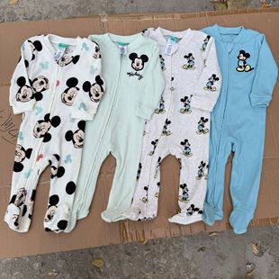 Foreign trade children's clothing wholesale Dijia waffle cartoon corner climbing clothes boys Europe and the United States original single baby children